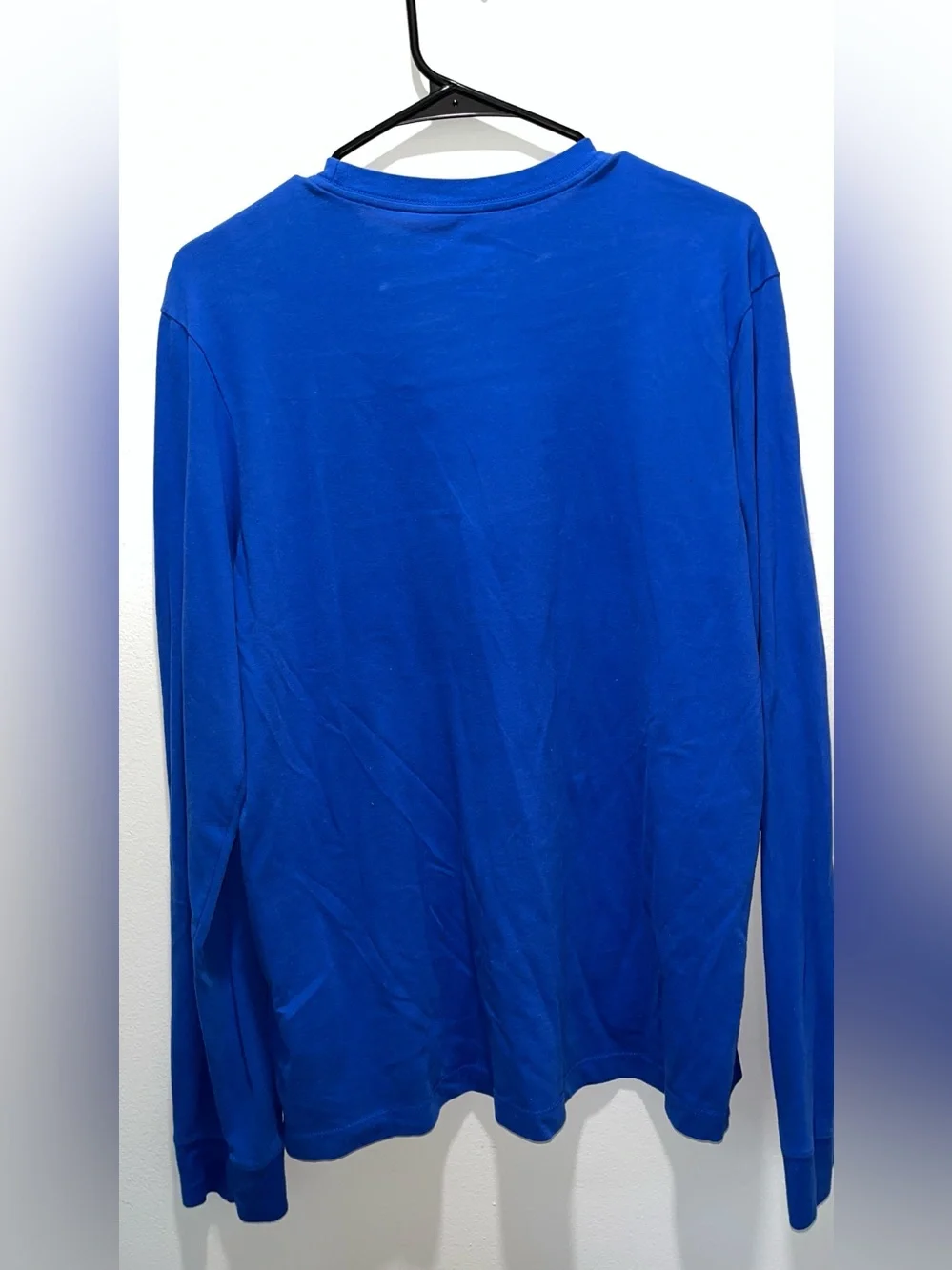 Nike UB Bulls Football Long Sleeve Tee - Blue & White
